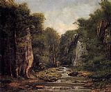 River Canvas Paintings - The River Plaisir-Fontaine